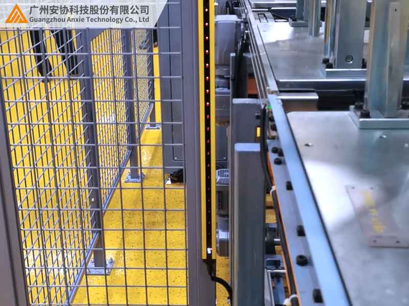 單邊光柵在機械臂與傳送帶場景的集成方案